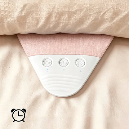 Pillow Speaker Bluetooth Under Pillow Sleep Speaker with White Noise-Pink