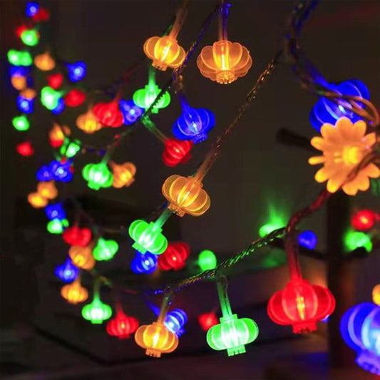 Solar Lanterns String Lights Garden Fairy String Lights -Multi Colour