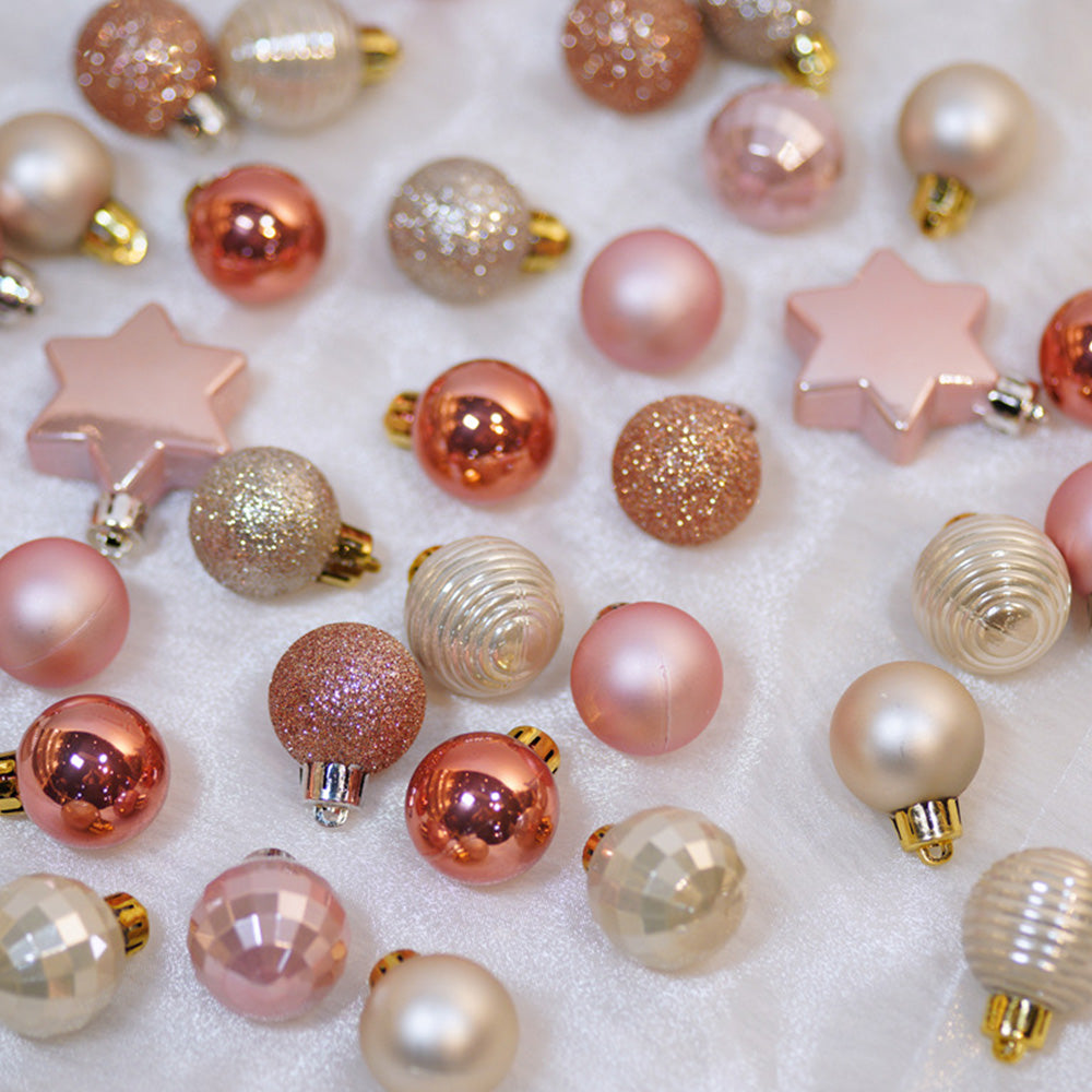 33Pcs Christmas Tree Baubles ¨C Decorations for Holiday Party and Wedding