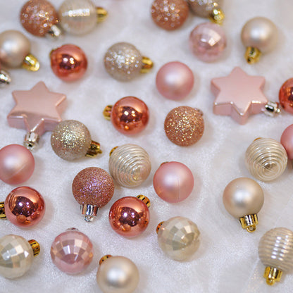 33Pcs Christmas Tree Baubles ¨C Decorations for Holiday Party and Wedding