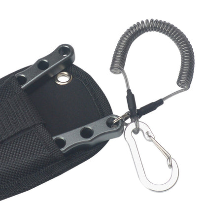 Aluminium Fishing Pliers Hook Remover Line Cutting Mono Braid Fish Gripper Grey