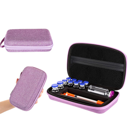 Vial Storage Cases Compatible with 3ml 10ml 30ml Bottles-Purple