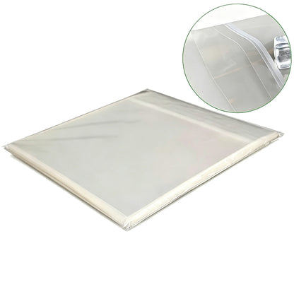 50Pcs LP Vinyl Record Sleeves Outer Protective Covers High Transparency Record Storage
