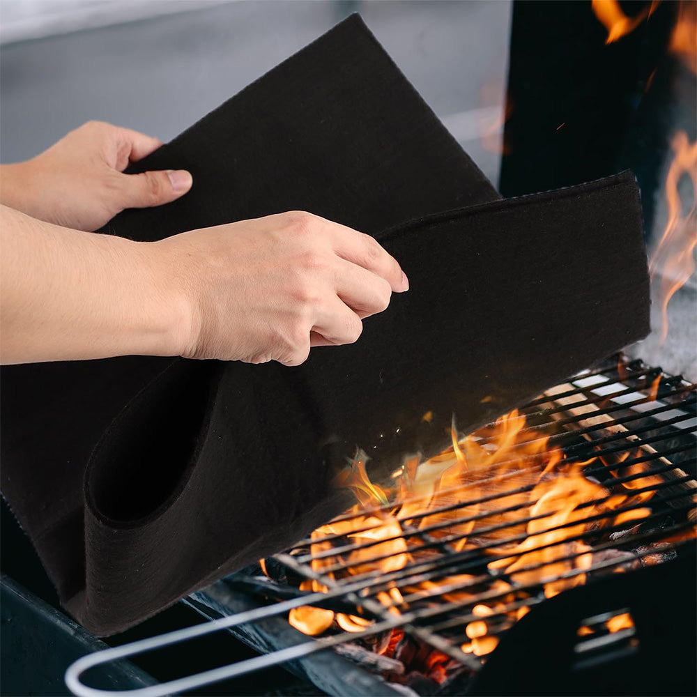 10mm Thick Carbon Felt Welding Blanket