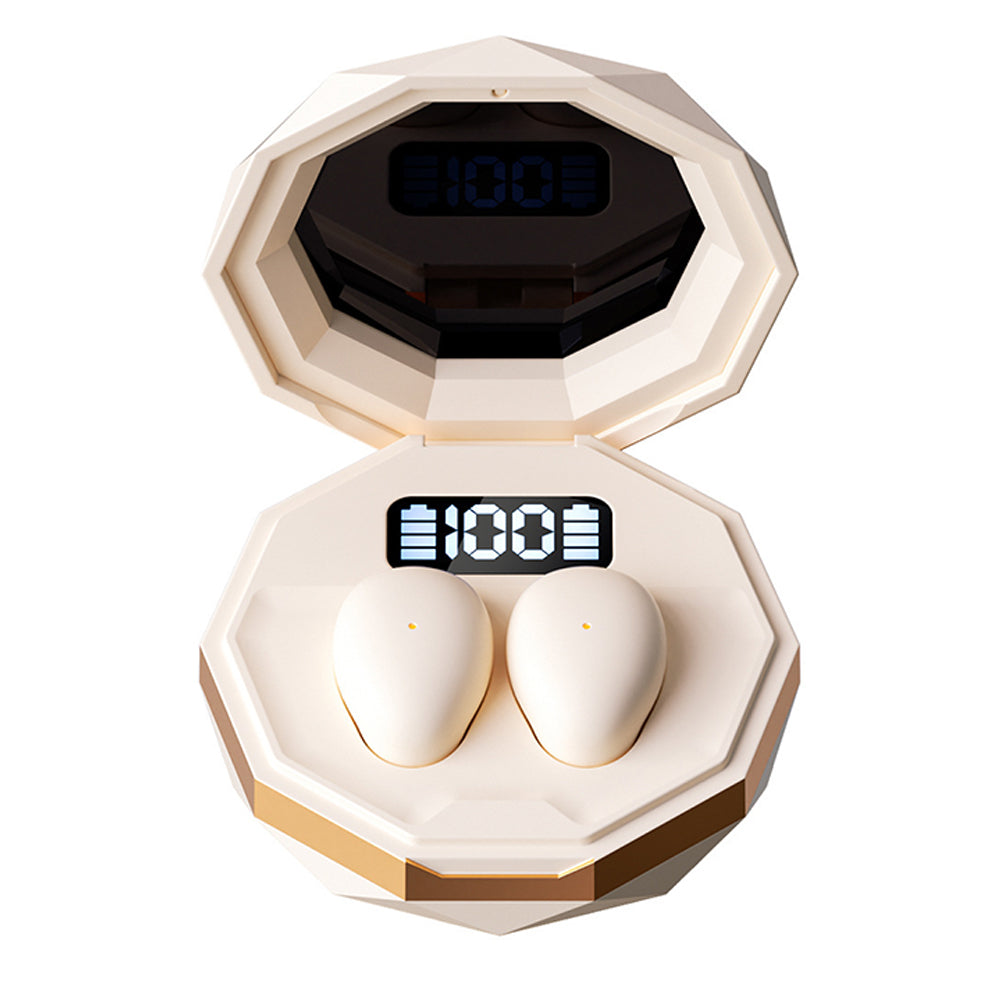 Wireless Bluetooth Earbuds Invisible Earbuds-Beige