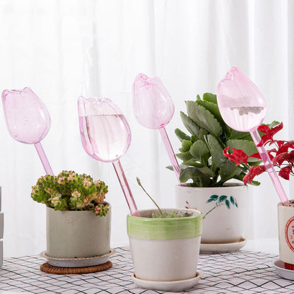 4Pcs Plant Watering Globes Plastic Self-Watering Device for Garden Plant Indoor Outdoor