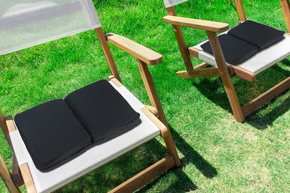 Airplane Seat Cushion for Long Flights Foldable Gel Seat Cushion with Non-Slip Cover