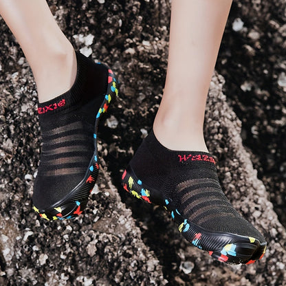 Quick Dry Water Shoes for Women and Men Aqua Socks-Black