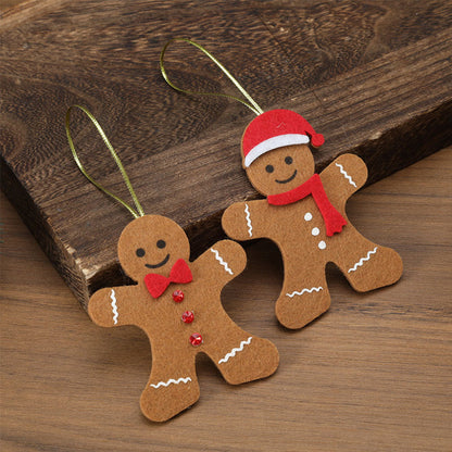 6Pcs Set Christmas Tree Hanging Pendant Xmas Decor Ornaments Style 1