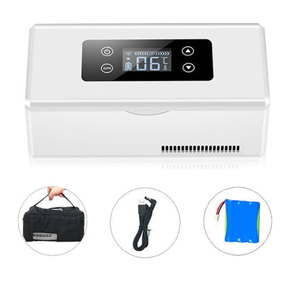 Insulin Cooler Travel Case Medicine Cooler Box with LCD Display