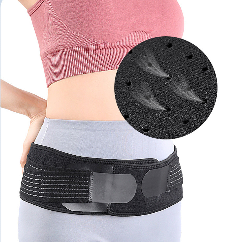 SI Joint Hip Belt Lower Back Support Brace for Women and Men Pelvic Support Belt