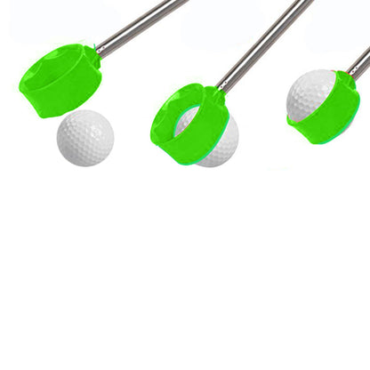 Telescopic Golf Ball Retriever Easy Pick Up Balls Golf Accessories Green