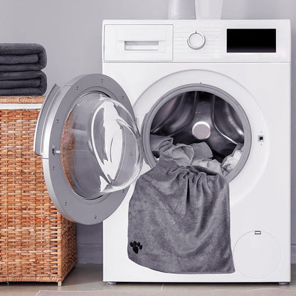 Microfiber Dog Drying Towel Absorbent-Grey