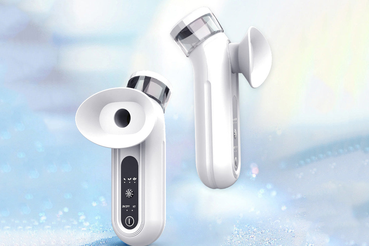 2Pcs Eye Steamer with 3 Level Temperatures Nano Eye Mist Steam Sprayer for Dry Eye