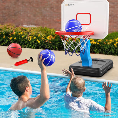 Kids Basketball Training Hoop Height Adjustable Basketball Hoop Set for Indoor  Outdoor Playing Blue