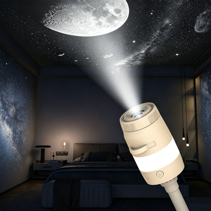 4Pcs USB Galaxy Projector Night Light with Touch Dimming