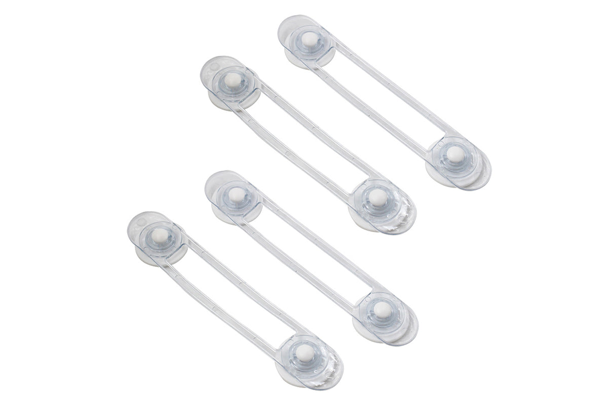 4Pcs Self-Adhesive Kids Home Security Lock Cupboard Cabinet Door Security Locks