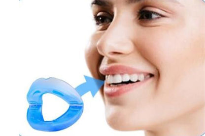 2Pcs Anti Snore Mouthpiece Mouth Guard Stop Snoring Grinding Sleep Aid Mouthguard