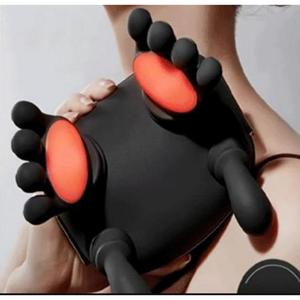Neck Massager with Fingers Portable Hand Massager for Shoulder and Back Muscle