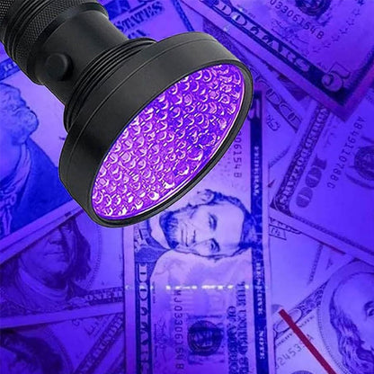 100-LED UV Flashlight Black Light