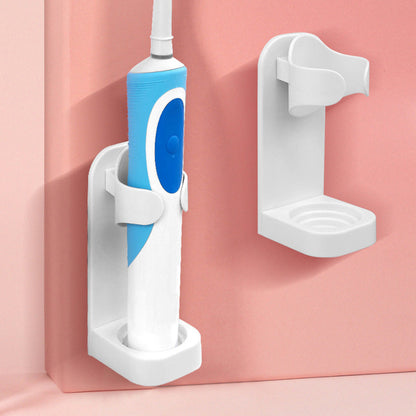 4Pcs Set Electric Toothbrush Holders Wall Mounted Adhesive Tooth Brush Organizer
