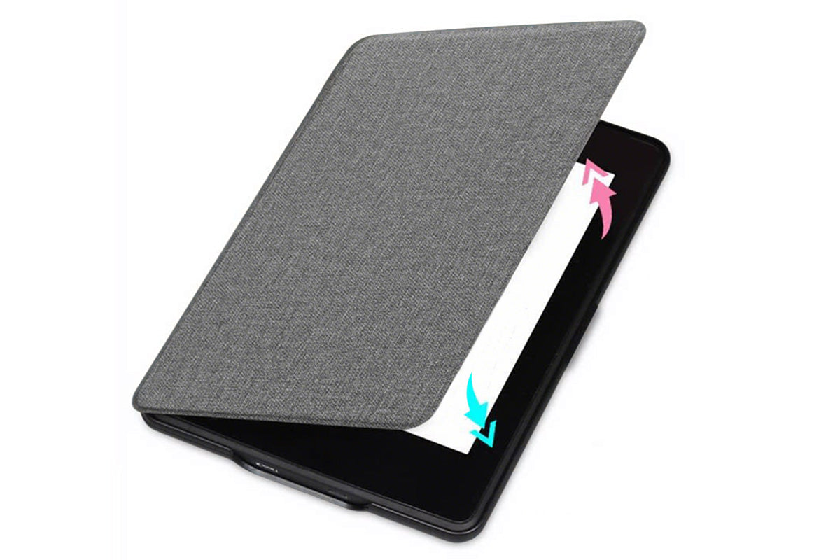 PU Leather Cover Case with Auto Sleep and Wake for Kindle Paperwhite 12th -Blue