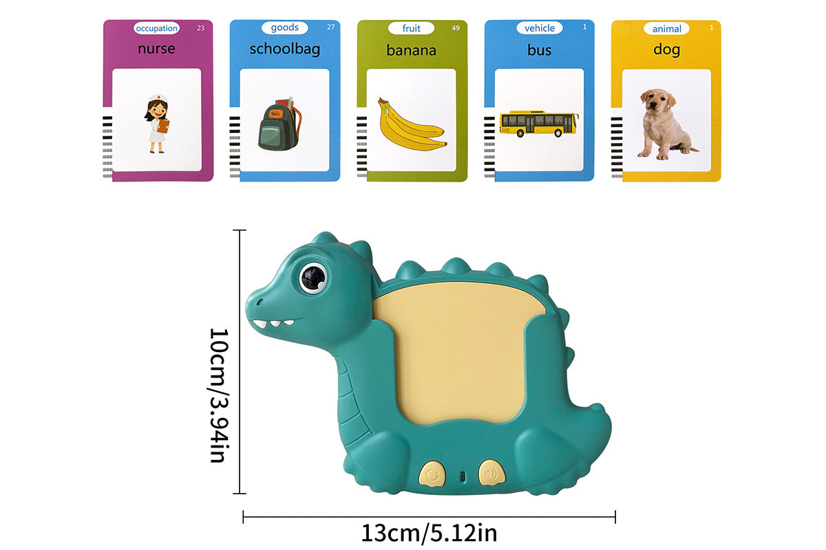 boy and girls Flash Cards Learning Toy with 510 Words Montessori Language Toy
