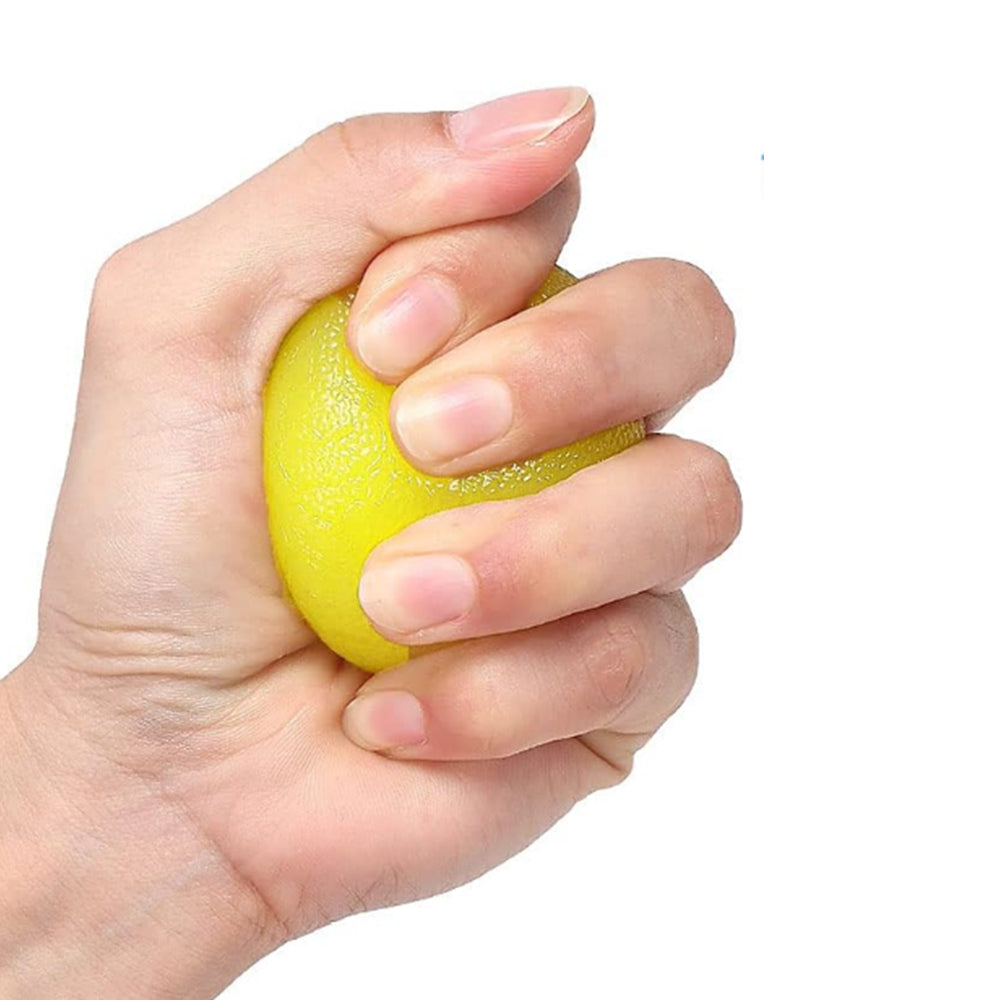 5Pcs Set Hand Grip Balls Strength Trainer Wrist Finger Resistance Exercise Squeezer