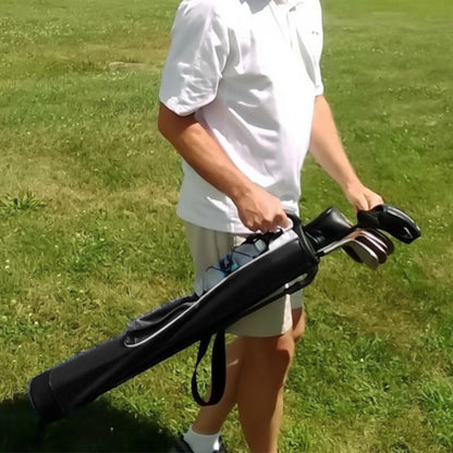 Lightweight Golf Stand Bag Portable Carry Bag for Driving Range-Black