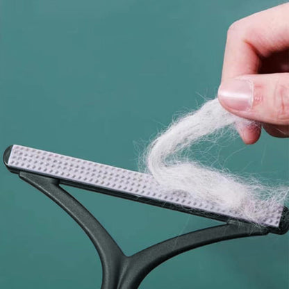 3Pcs Set Pet Hair Remover Fabric Hair Fur Shaver Cleaner Portable Carpet Scraper for Clothes Car Mats Couch Furniture
