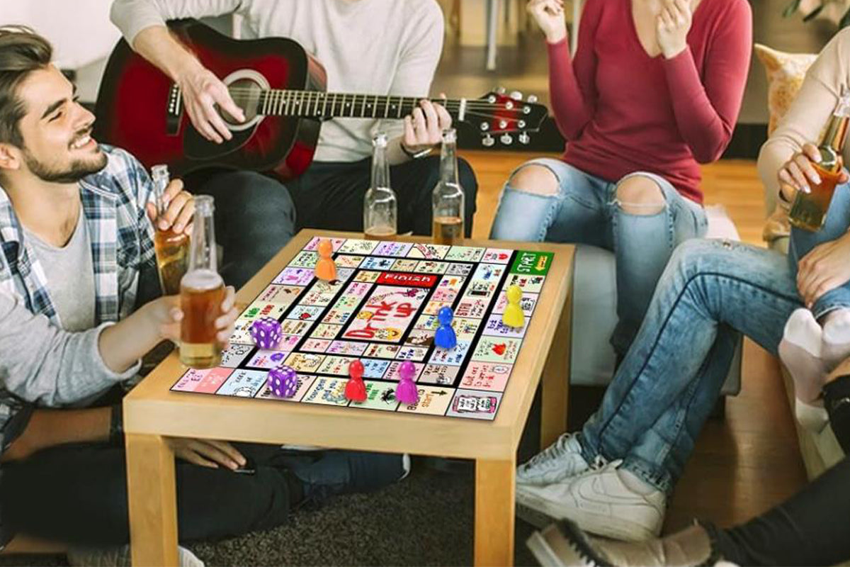 2Pcs Drinking Board Games for Adults Interactive Game Night Birthday Party 2-8 Players -2Pcs