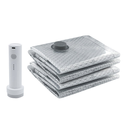 18PCS Travel Vacuum Storage Bag Set with Rechargeable Electric Air Pump
