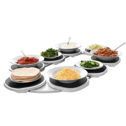 Lazy Susan Turntable Rotating Serving Tray for Table Organizer
