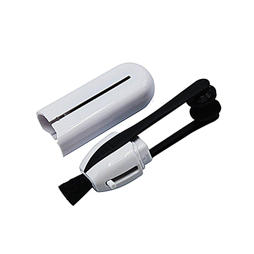 Portable Eye Glasses Cleaner Fiber Cleaning Brush Spectacles Eyeglass Wiping Brush White