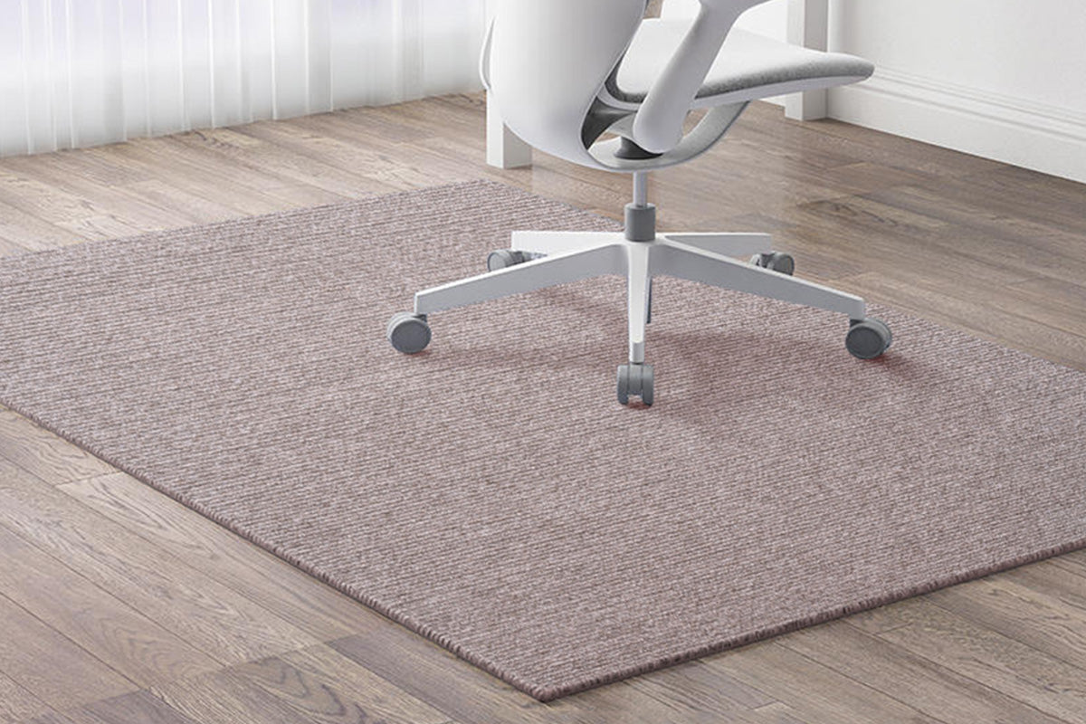 Anti-Slip Office Chair Mat - Brown