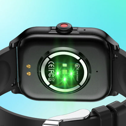 Bluetooth Smart Watch 1.85in HD Fitness Watch with 100+ Sports Modes Heart Rate Sleep Monitor for iOS Android Black