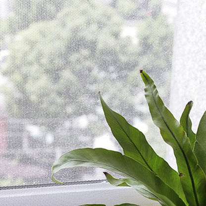2X or 4X Removable Fly Screens Mosquito Window DIY Self-adhesive Anti-mosquito Hook and Loop Fasteners Screens Net Mesh Bug Fly Net