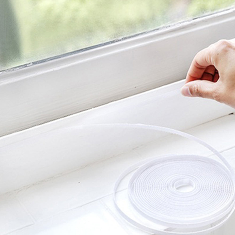2X or 4X Removable Fly Screens Mosquito Window DIY Self-adhesive Anti-mosquito Hook and Loop Fasteners Screens Net Mesh Bug Fly Net
