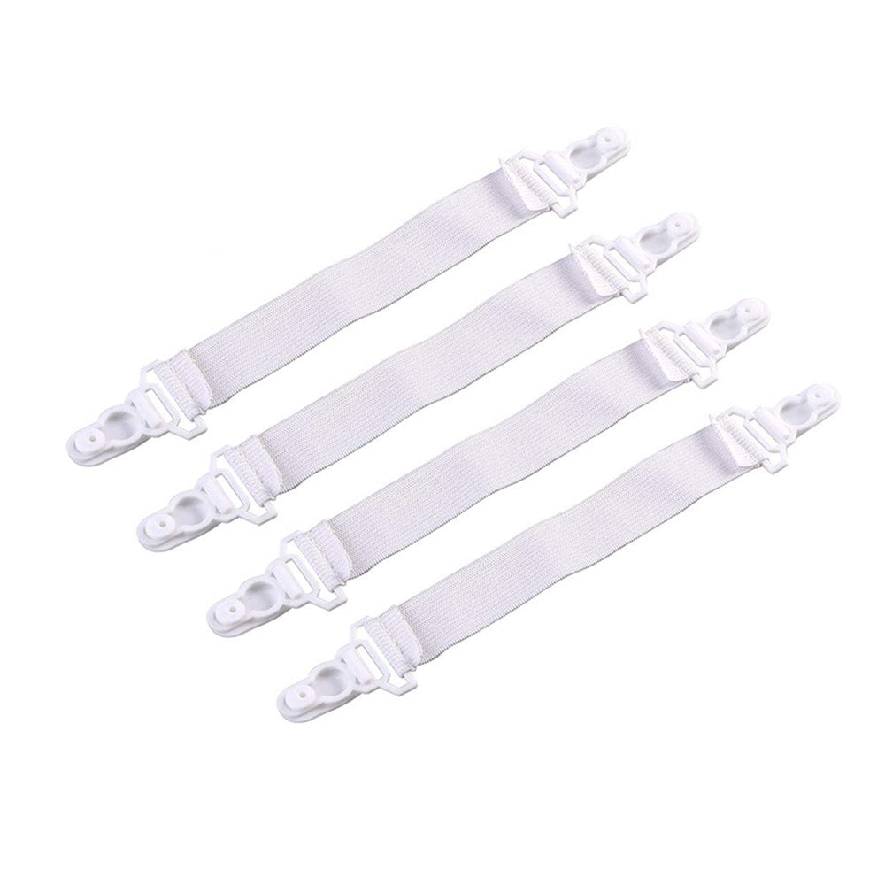 4pcs Bed Sheet Grippers Blankets Clips Sheet Holder Clips Clamps Fastener Quilt Cover Grippers