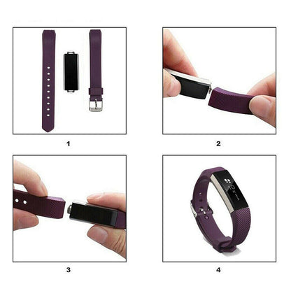 Silicone Band for Fitbit Alta Watch Soft Buckle Wristband Replacement Wrist Strap Watch Accessories