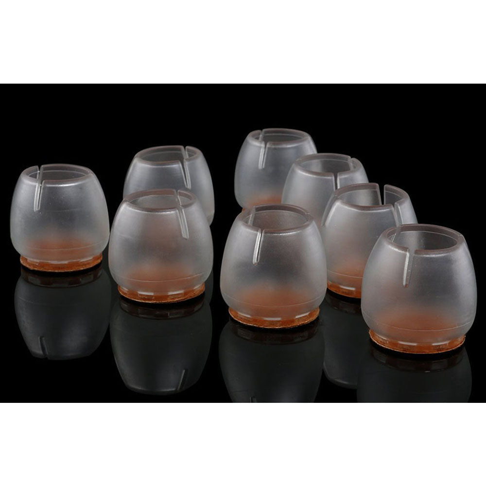 64Pcs Silicone Chair Leg Caps Table Legs Protection Covers for 25-29MM Round Leg