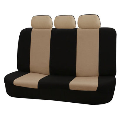 9PCS Car Seat Covers Universal Car Seat Protector Protection Cover Beige