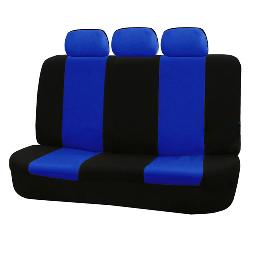 9PCS Car Seat Covers Universal Car Seat Protector Protection Cover Blue
