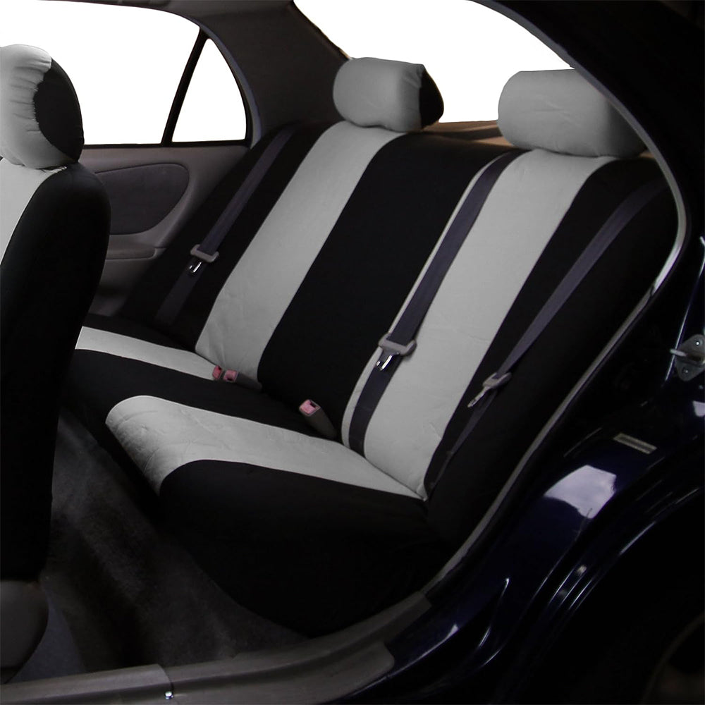 9PCS Car Seat Covers Universal Car Seat Protector Protection Cover Grey