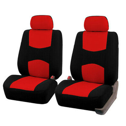 9PCS Car Seat Covers Universal Car Seat Protector Protection Cover Red