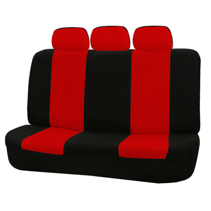 9PCS Car Seat Covers Universal Car Seat Protector Protection Cover Red