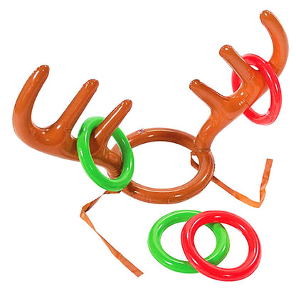 2 Set Xmas Christmas Reindeer Ring Toss Game