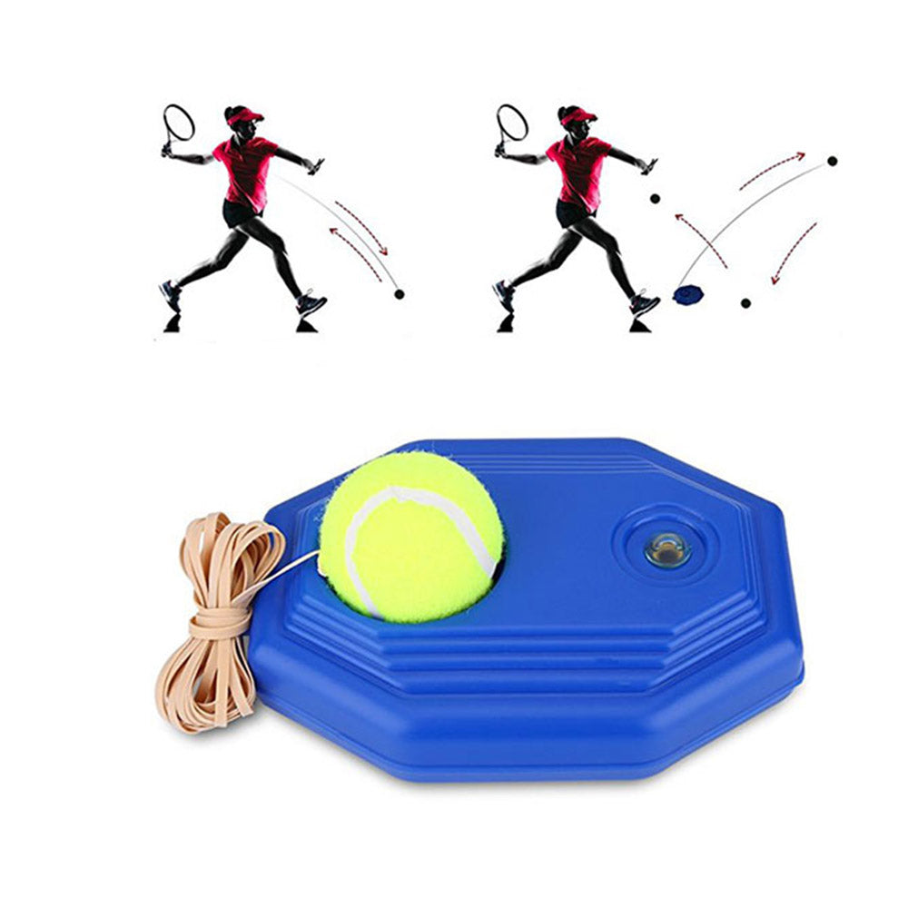 Tennis Trainer Training Practice Rebound Ball Back Base Tool