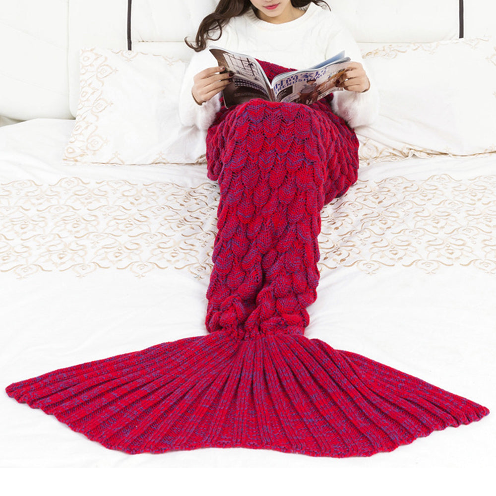 Mermaid Tail Blanket for Adults