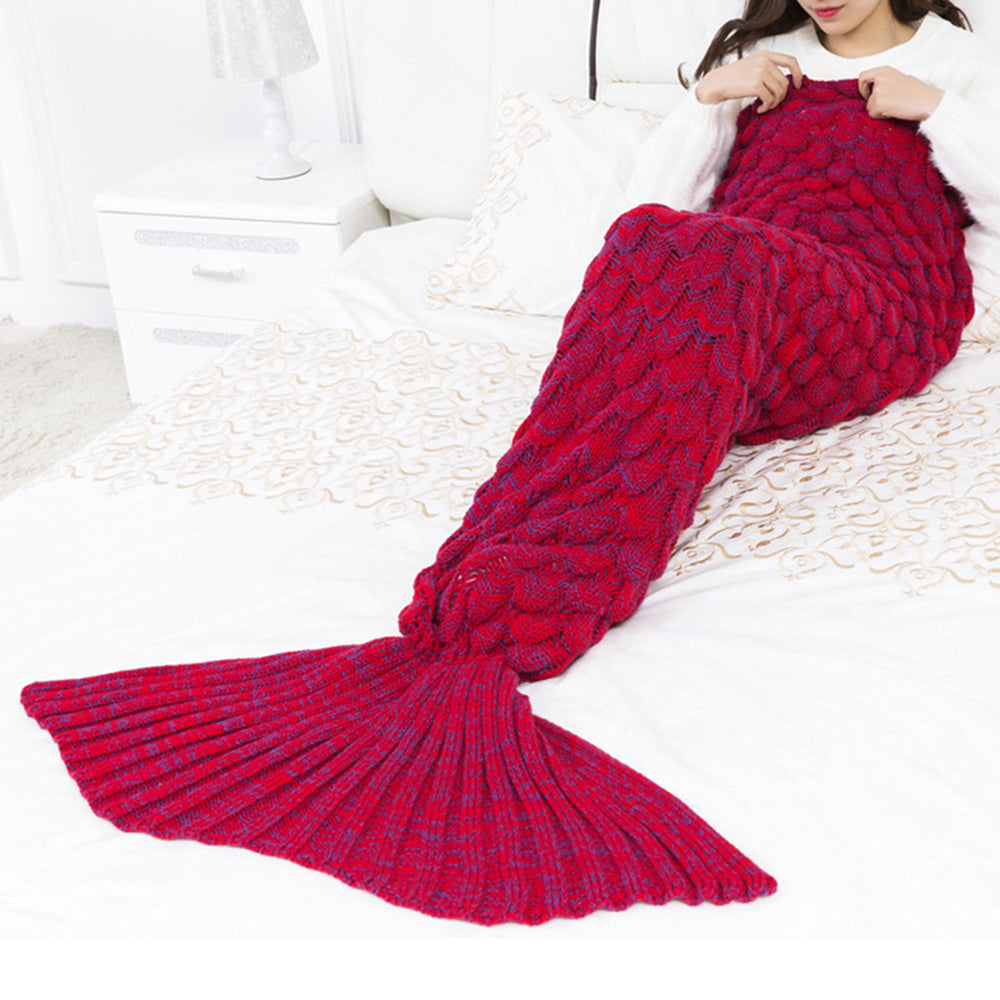 Mermaid Tail Blanket for Adults